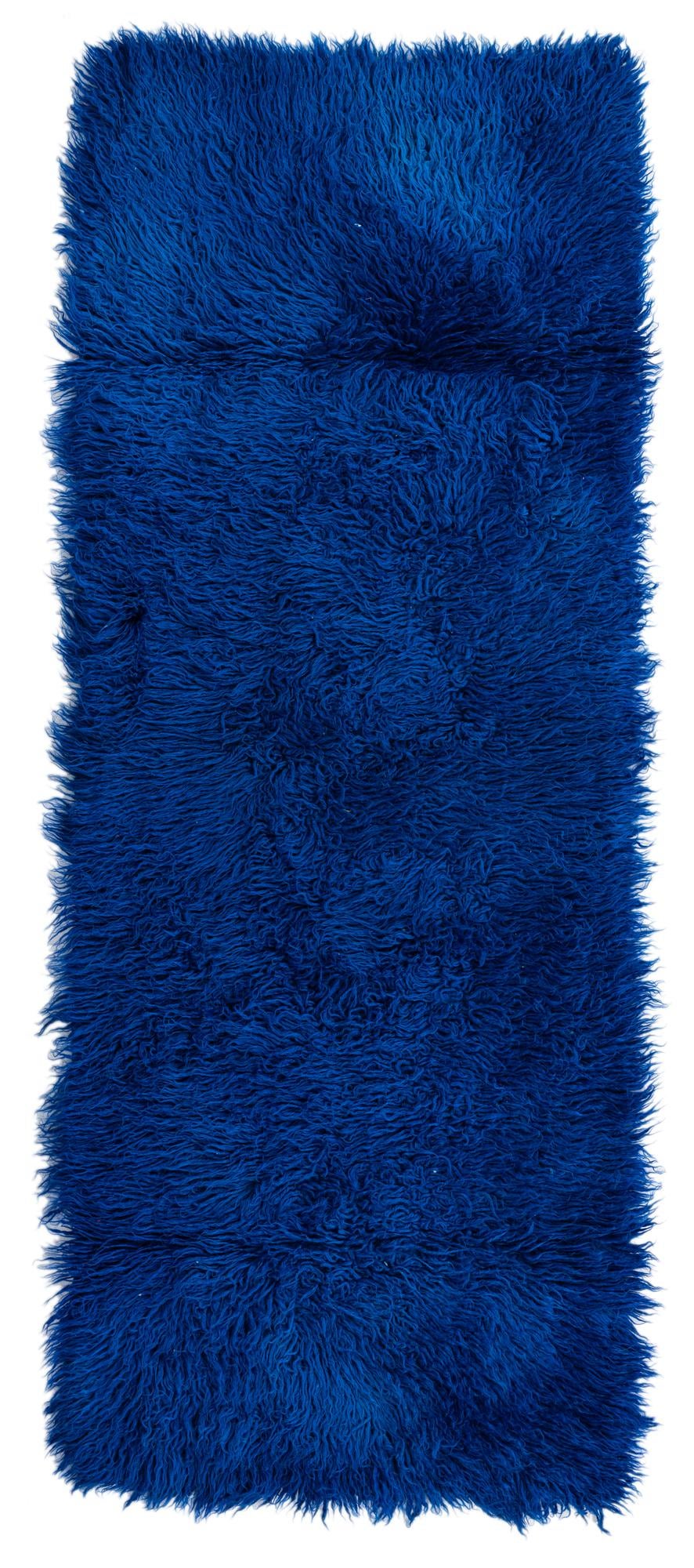 2' 7 x 6' 8 Hand Knotted Moroccan Wool Runner Rug