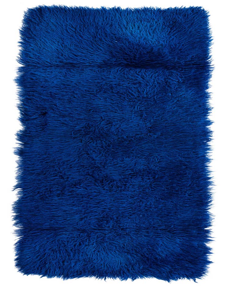 Detail image of 2' 7 x 6' 8 Hand Knotted Moroccan Wool Runner Rug