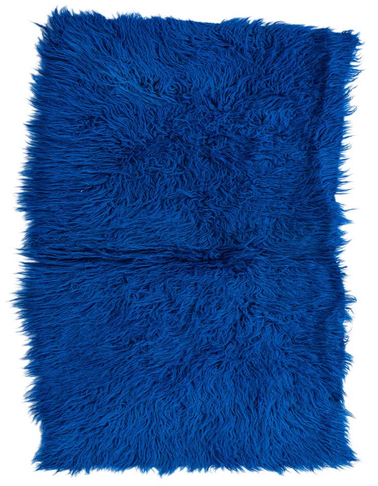 Detail image of 2' x 4' 5 Hand Knotted Moroccan Wool Runner Rug