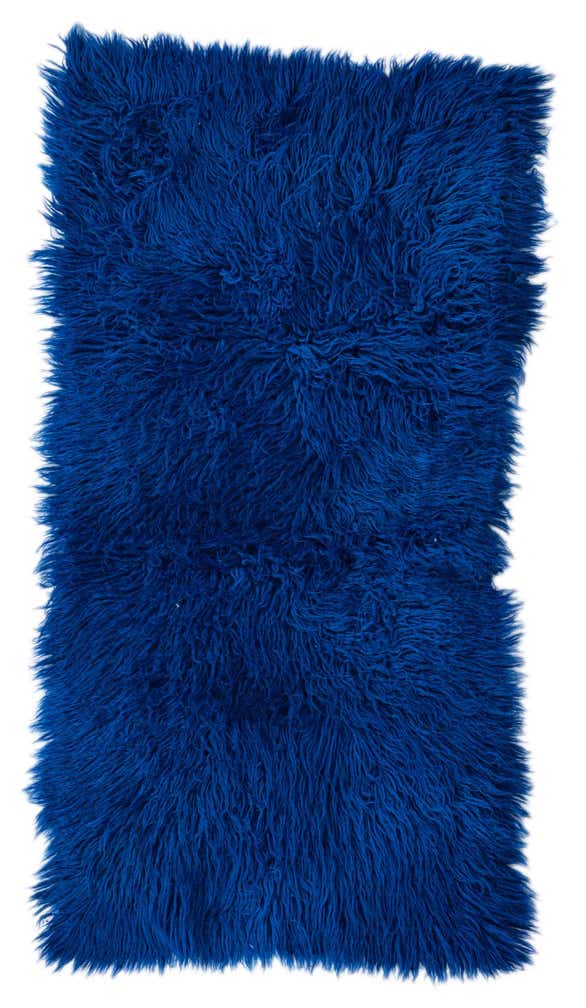 2' 2 x 4' 3 Hand Knotted Moroccan Wool Runner Rug