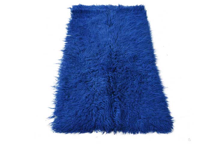 2' 3 x 4' 5 Hand Knotted Moroccan Wool Runner Rug