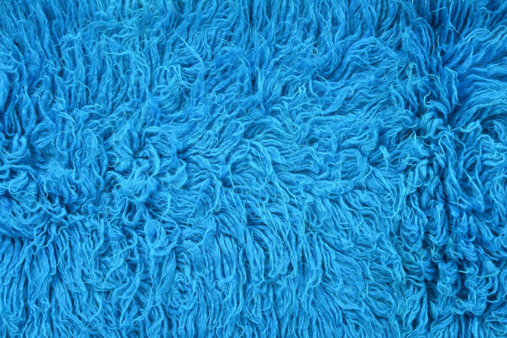 1' 9 x 9' 9 Hand Knotted Moroccan Wool Runner Rug