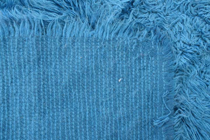 2' 2 x 4' 4 Hand Knotted Moroccan Wool Runner Rug