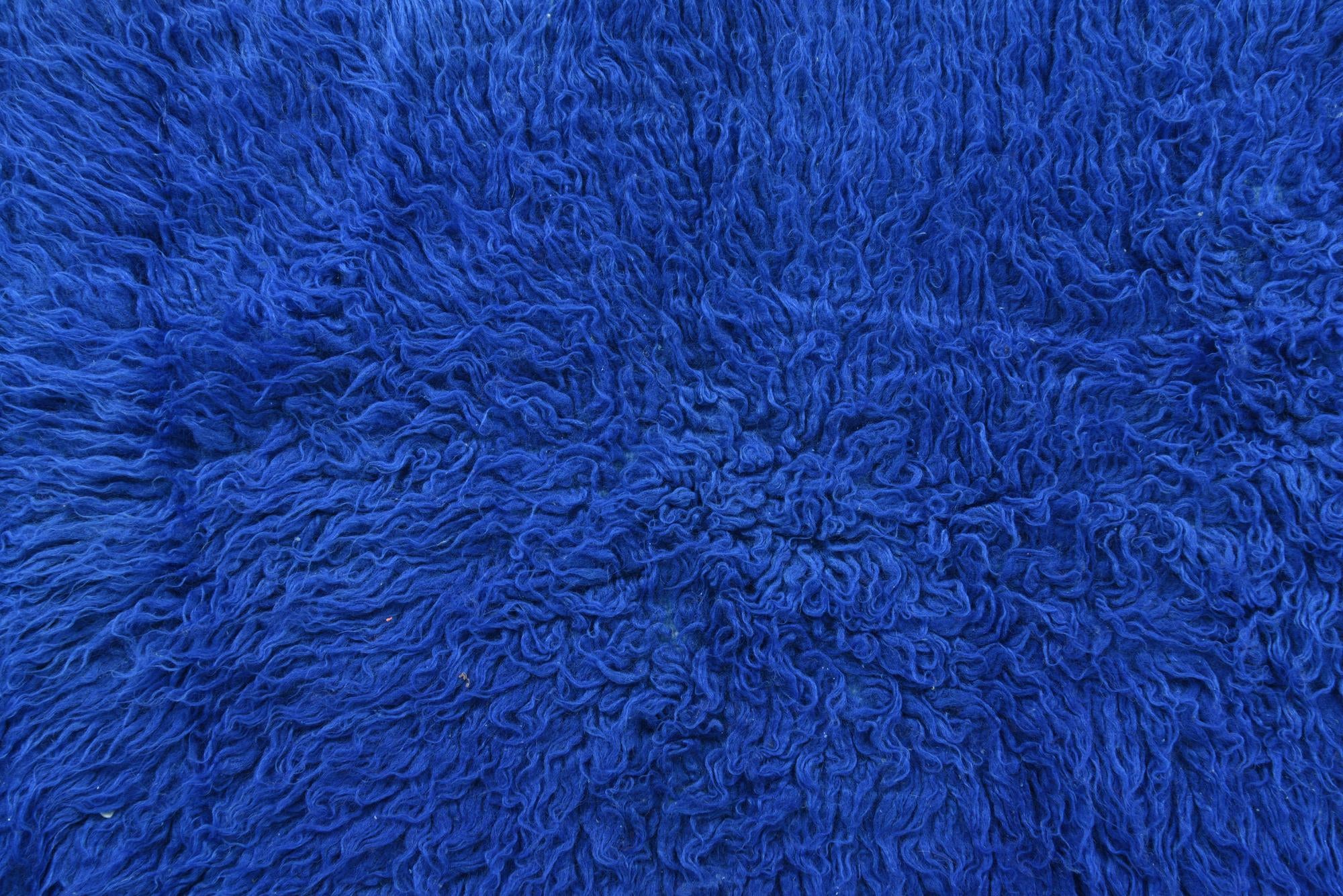 2' x 4' 2 Hand Knotted Moroccan Wool Runner Rug