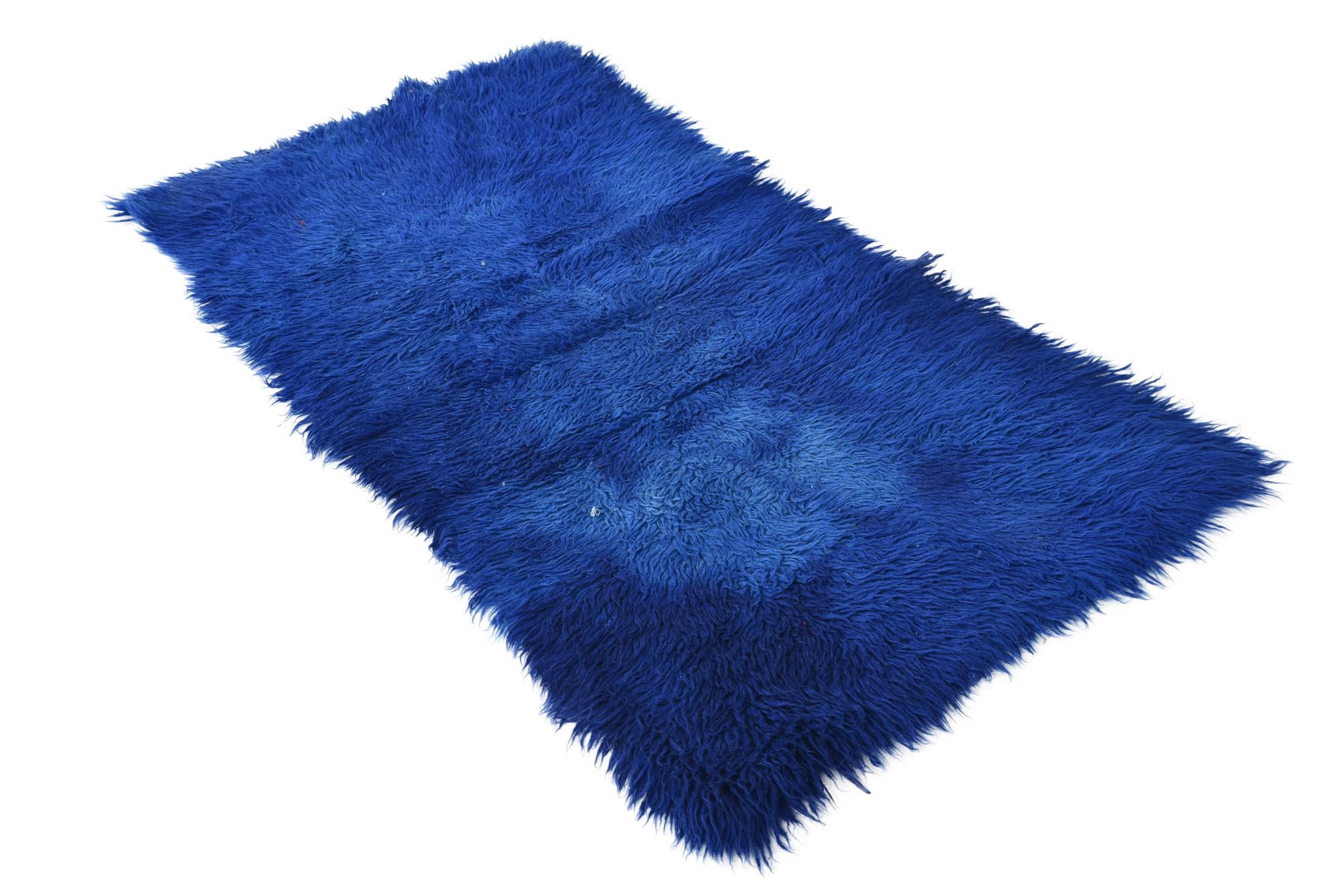 2' 4 x 4' 8 Hand Knotted Moroccan Wool Runner Rug