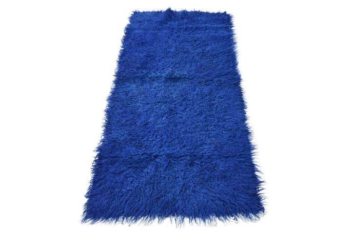 2' 3 x 6' 6 Hand Knotted Moroccan Wool Runner Rug