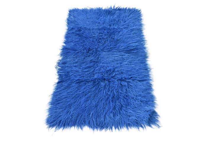 2' x 4' Hand Knotted Moroccan Wool Runner Rug