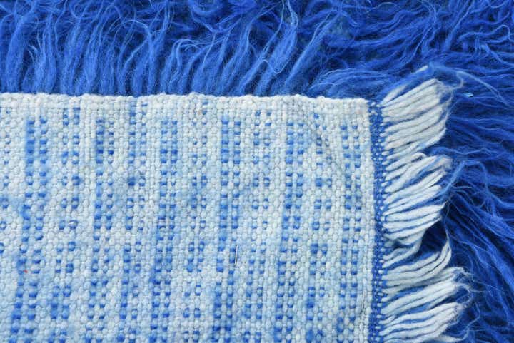 2' x 4' Hand Knotted Moroccan Wool Runner Rug