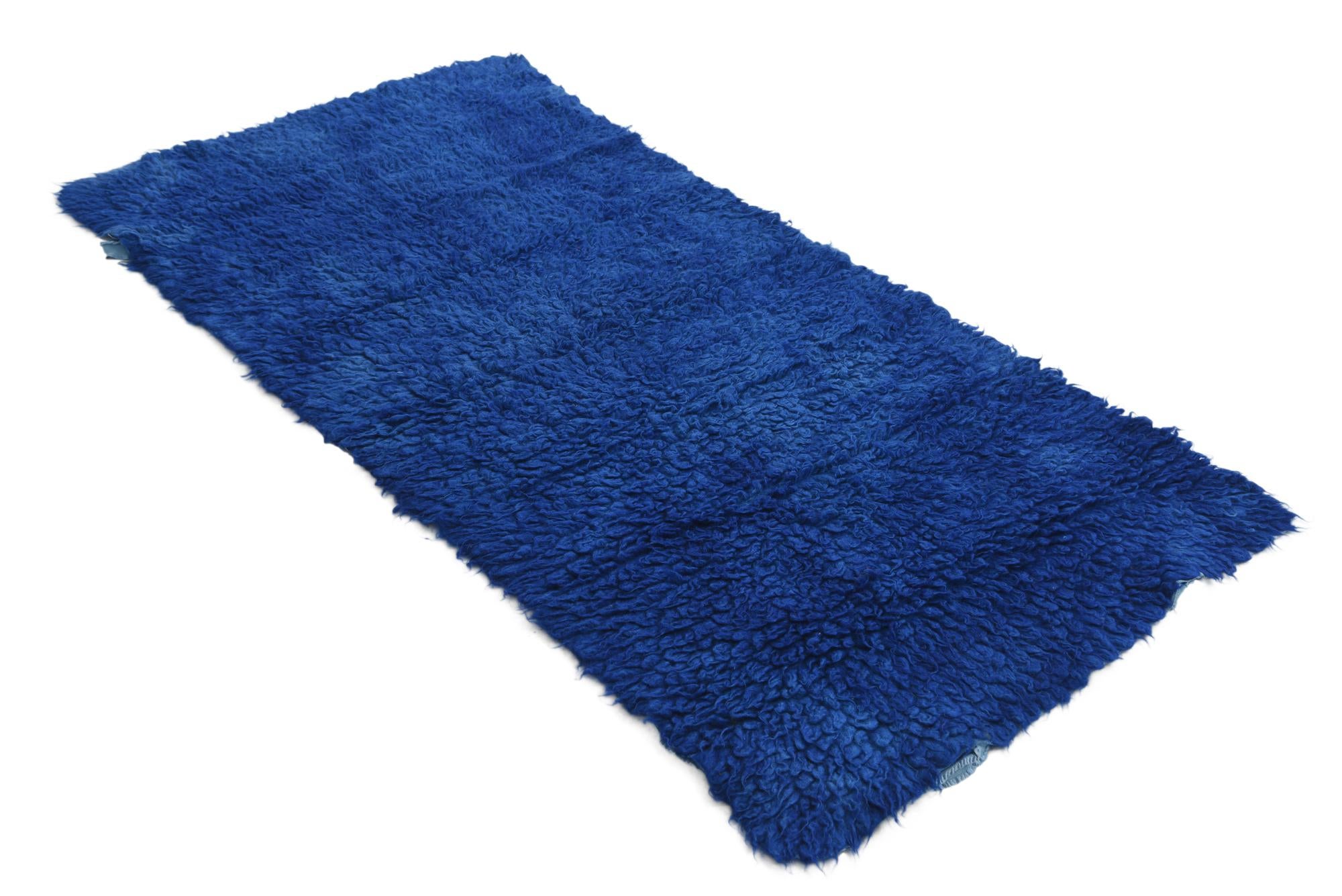 3' 2 x 6' 1 Hand Knotted Moroccan Wool Runner Rug
