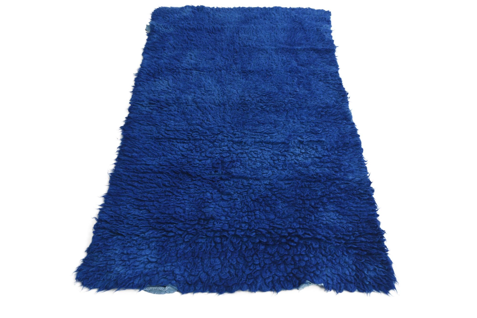 3' 2 x 6' 1 Hand Knotted Moroccan Wool Runner Rug