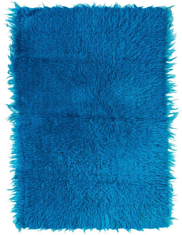 Detail image of 2' 1 x 4' Hand Knotted Moroccan Wool Runner Rug