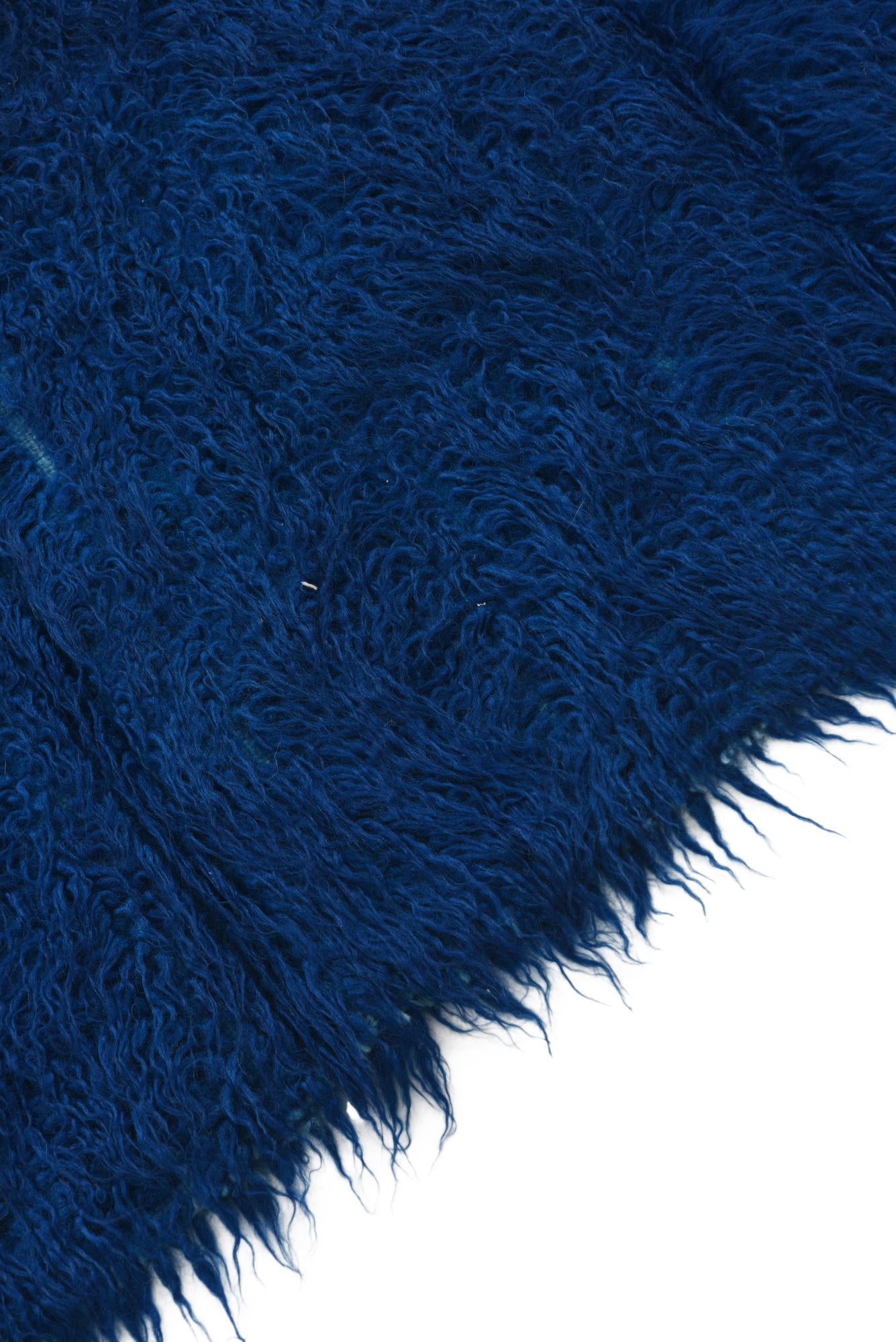 2' 3 x 4' 8 Hand Knotted Moroccan Wool Runner Rug
