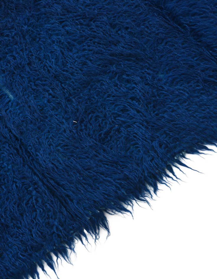 Detail image of 2' 3 x 4' 8  Hand Knotted Moroccan Wool Runner Rug