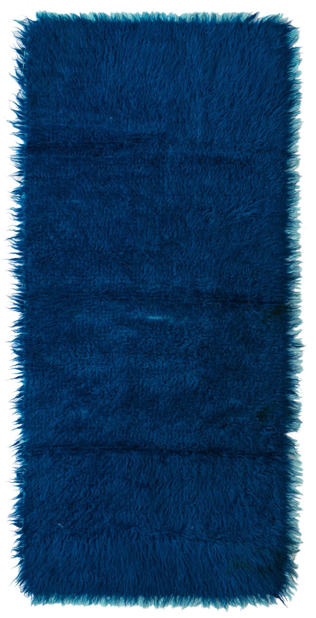 2' 3 x 4' 8 Hand Knotted Moroccan Wool Runner Rug