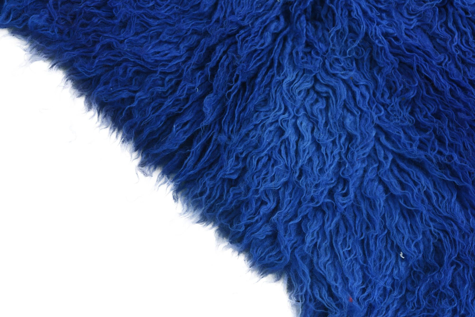 2' 4 x 4' 7 Hand Knotted Moroccan Wool Runner Rug