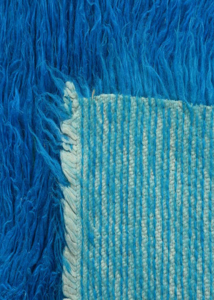 2' 3 x 4' 5 Hand Knotted Moroccan Wool Runner Rug