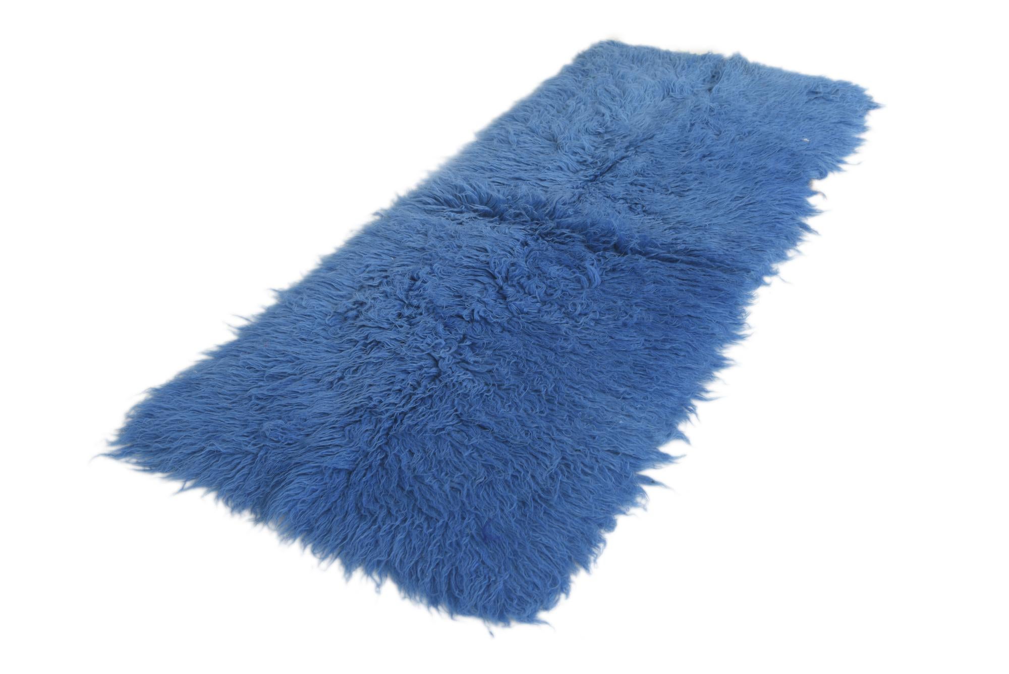 2' 4 x 5' 8 Hand Knotted Moroccan Wool Runner Rug
