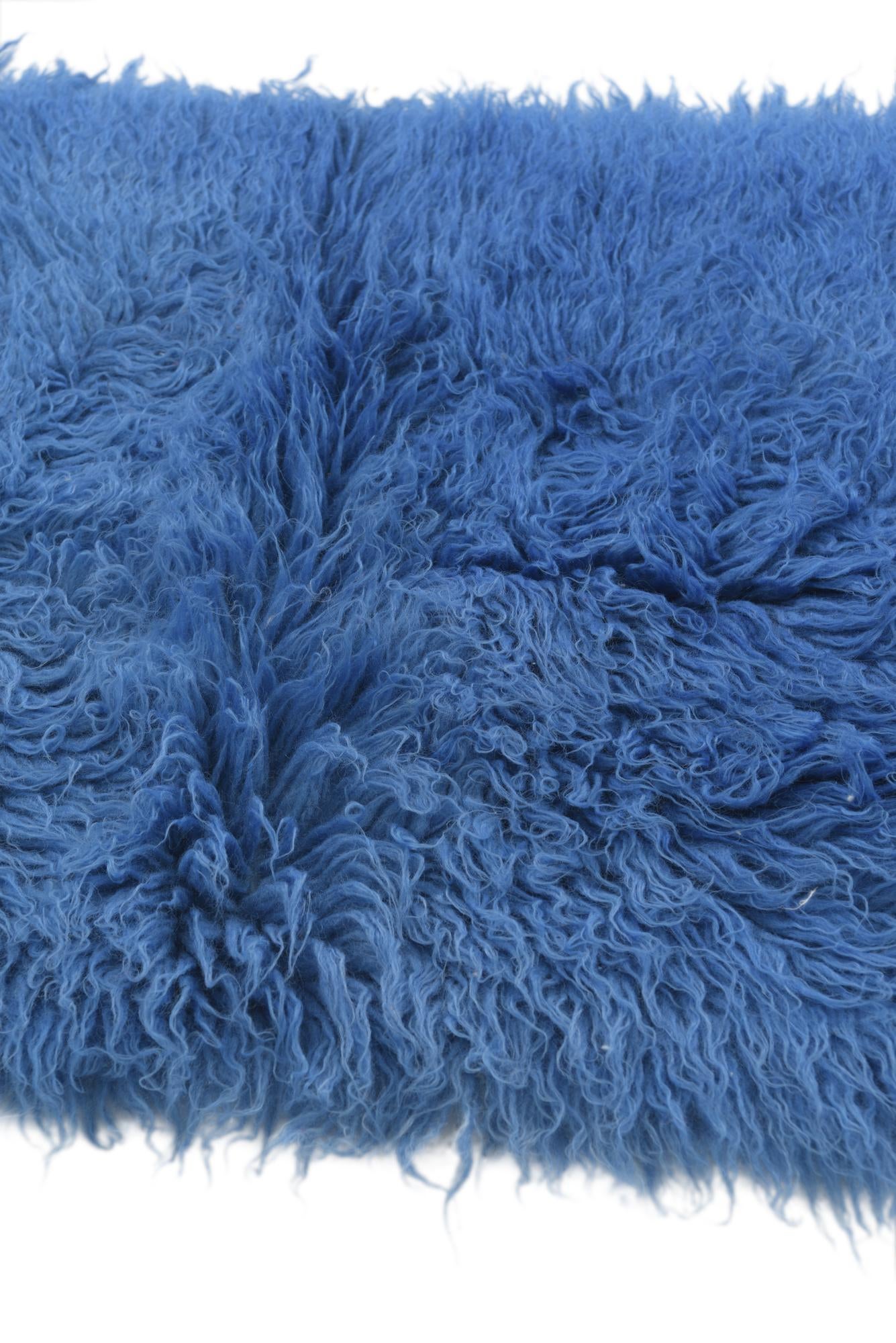 2' 4 x 5' 8 Hand Knotted Moroccan Wool Runner Rug