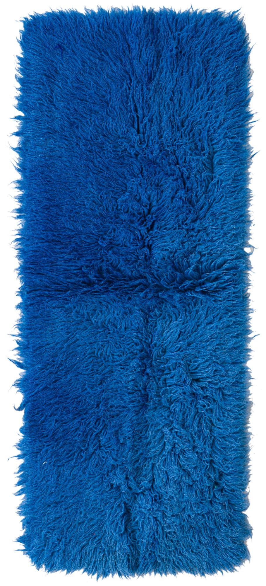 2' 4 x 5' 8 Hand Knotted Moroccan Wool Runner Rug