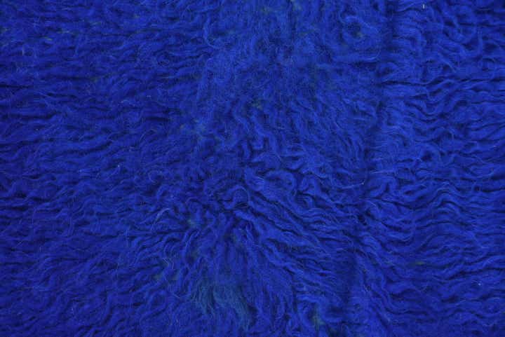 2' 4 x 4' 2 Hand Knotted Moroccan Wool Runner Rug
