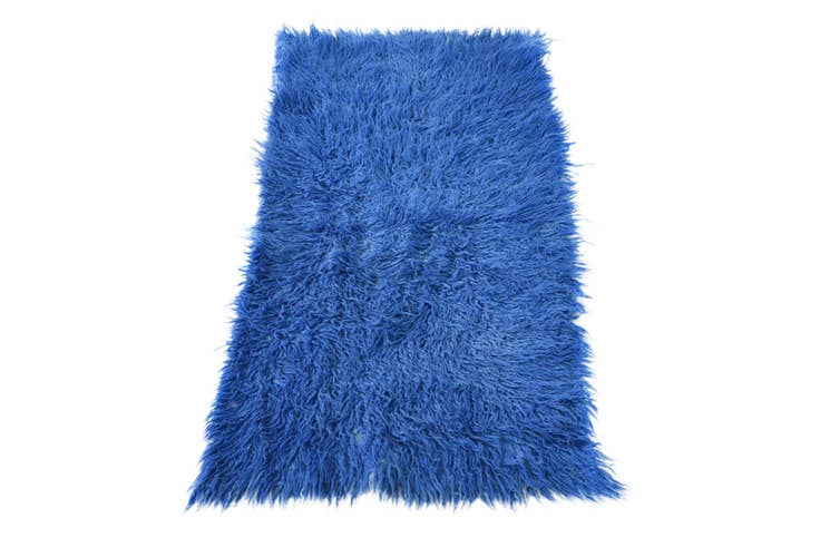 Detail image of 2' x 4' Hand Knotted Moroccan Wool Runner Rug