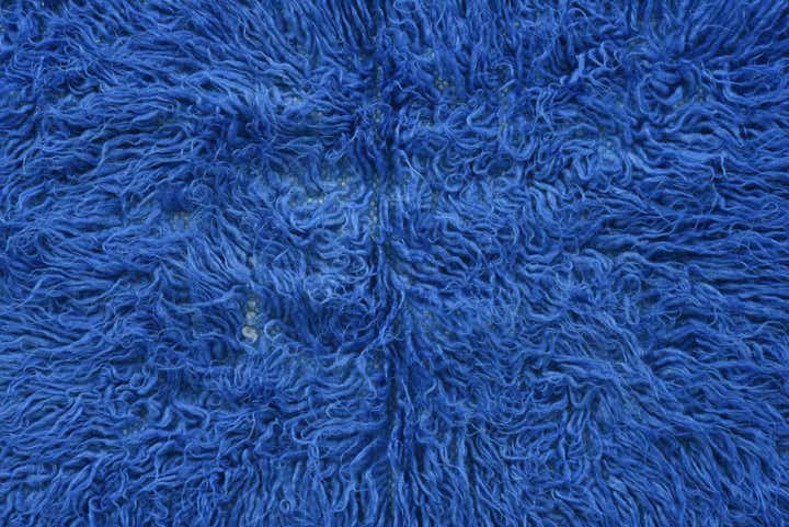2' x 4' Hand Knotted Moroccan Wool Runner Rug