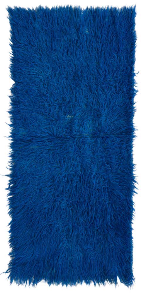 2' x 4' Hand Knotted Moroccan Wool Runner Rug