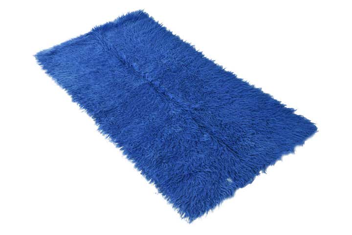 2' 3 x 4' 5 Hand Knotted Moroccan Wool Runner Rug