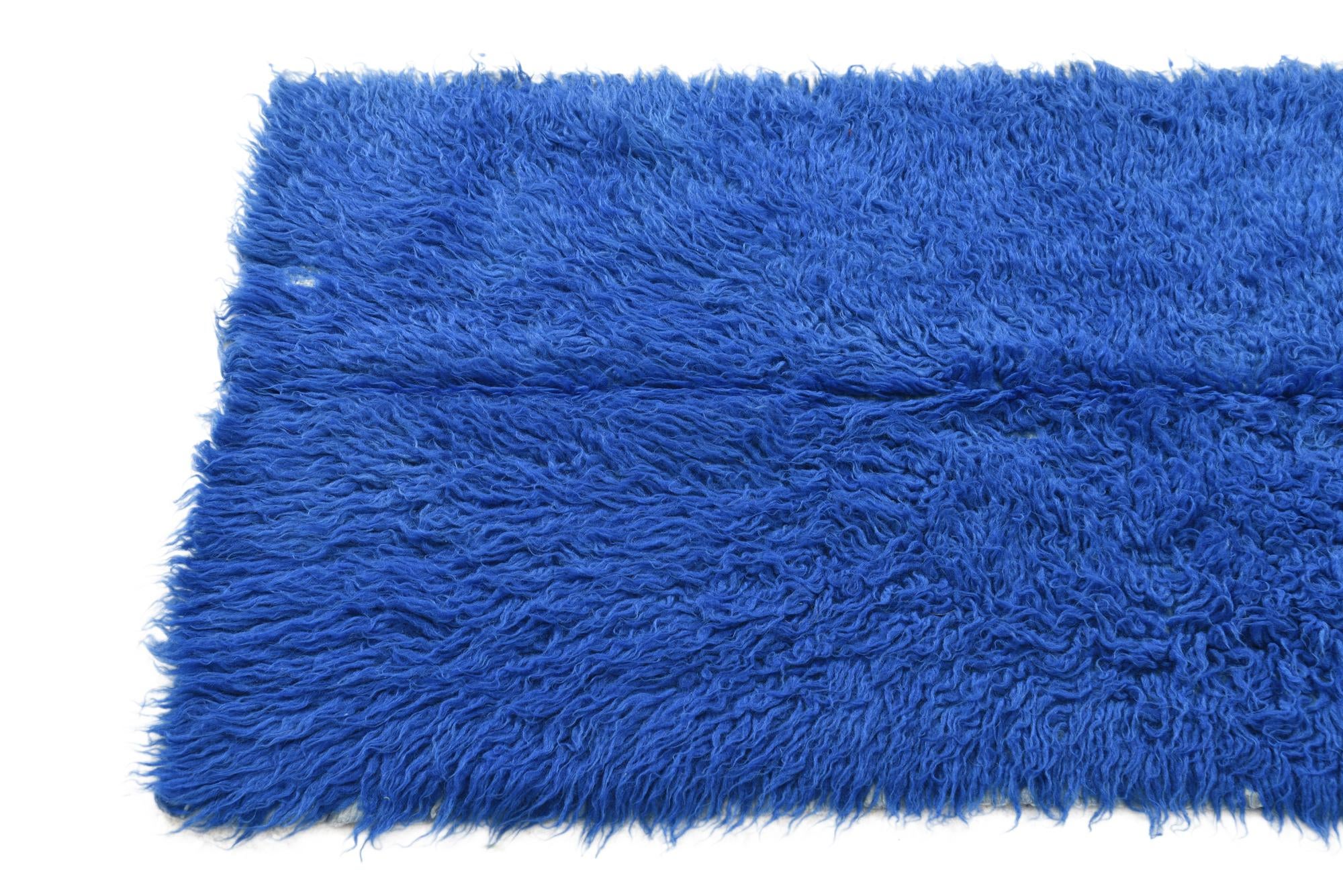 2' 3 x 4' 5 Hand Knotted Moroccan Wool Runner Rug