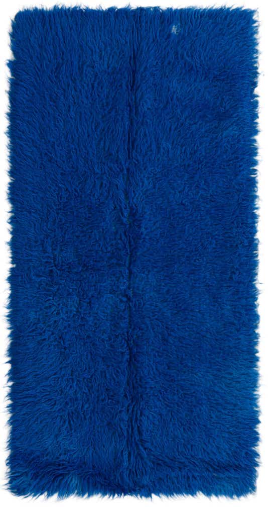 2' 3 x 4' 5 Hand Knotted Moroccan Wool Runner Rug