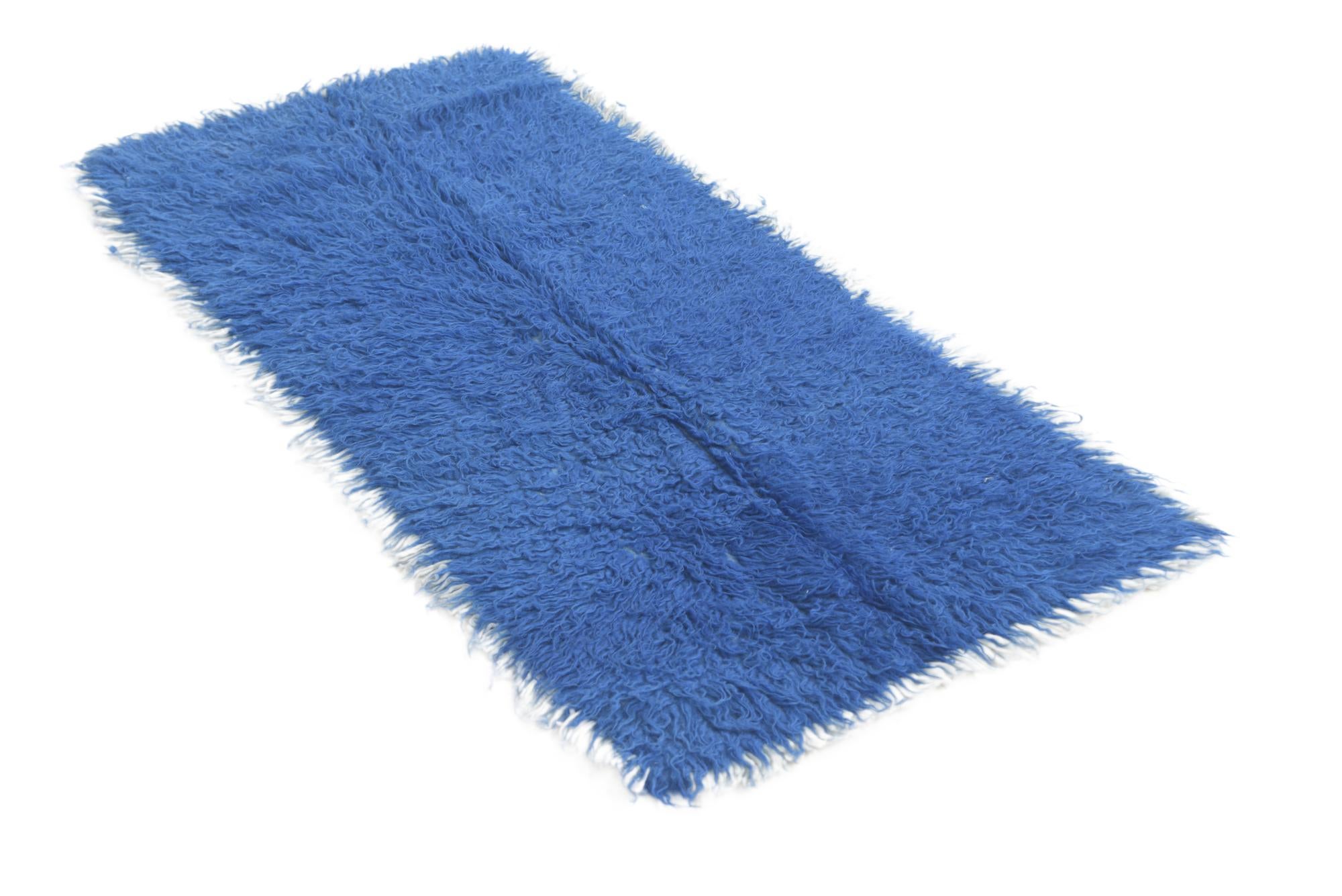 2' 2 x 4' 7 Hand Knotted Moroccan Wool Runner Rug