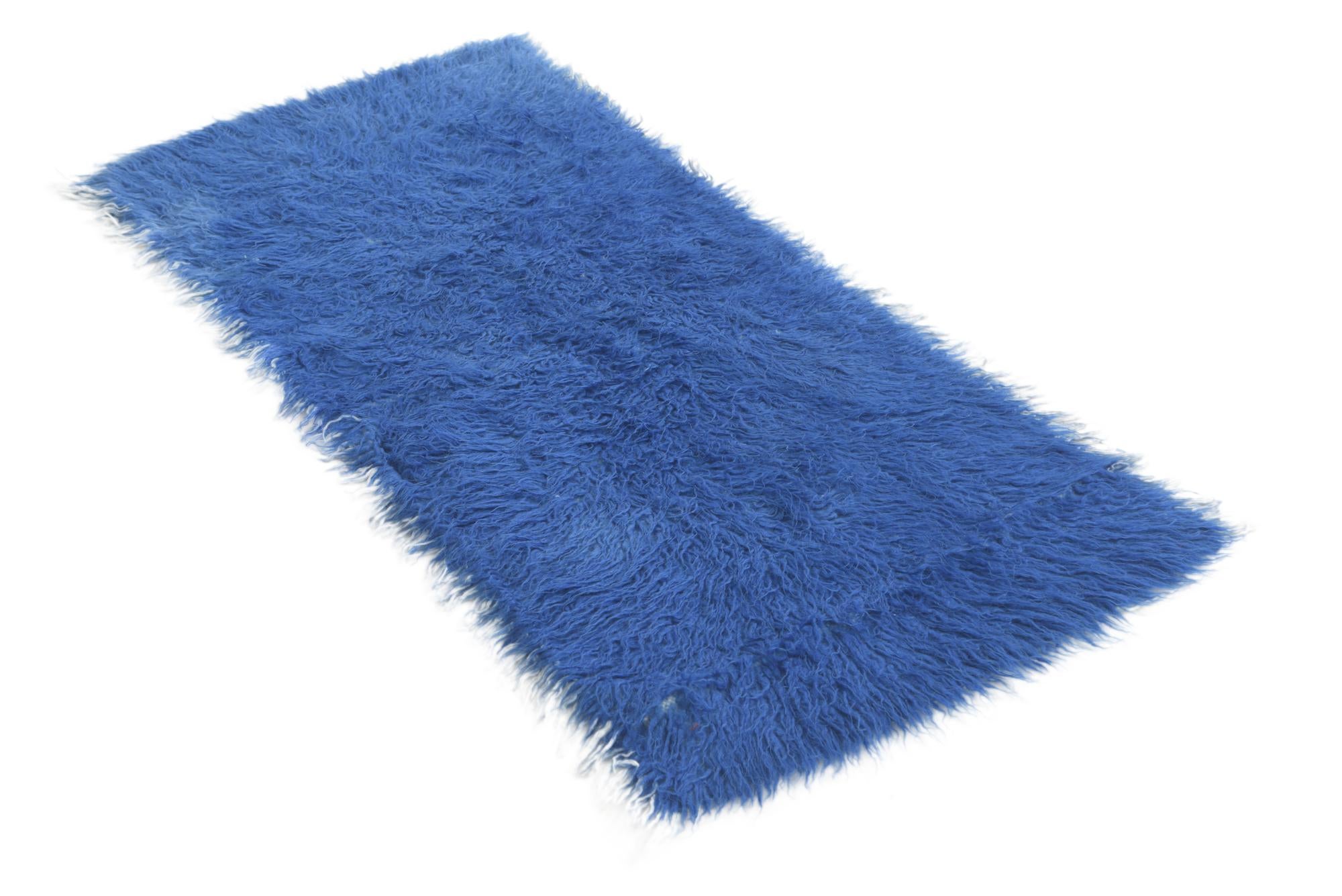 2' 3 x 4' 8 Hand Knotted Moroccan Wool Runner Rug