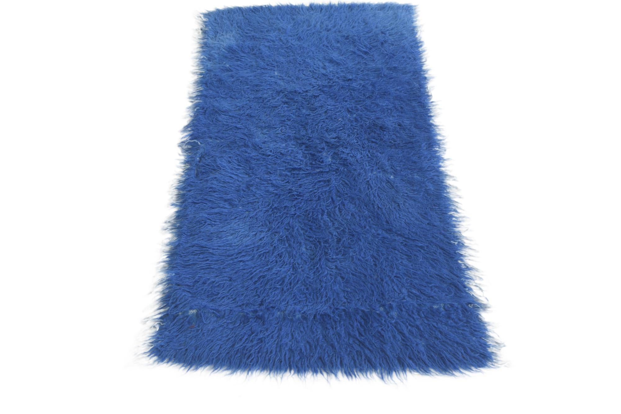 2' 3 x 4' 8 Hand Knotted Moroccan Wool Runner Rug