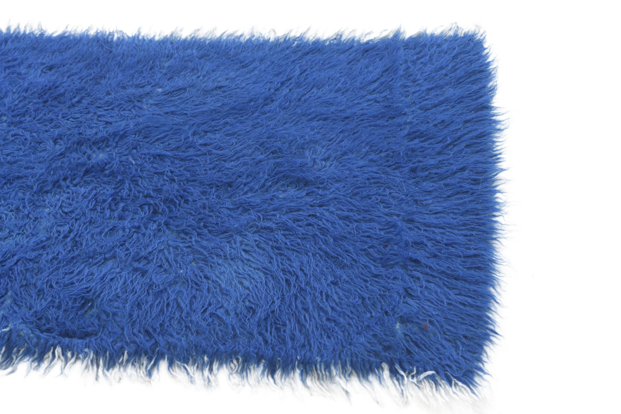 2' 3 x 4' 8 Hand Knotted Moroccan Wool Runner Rug