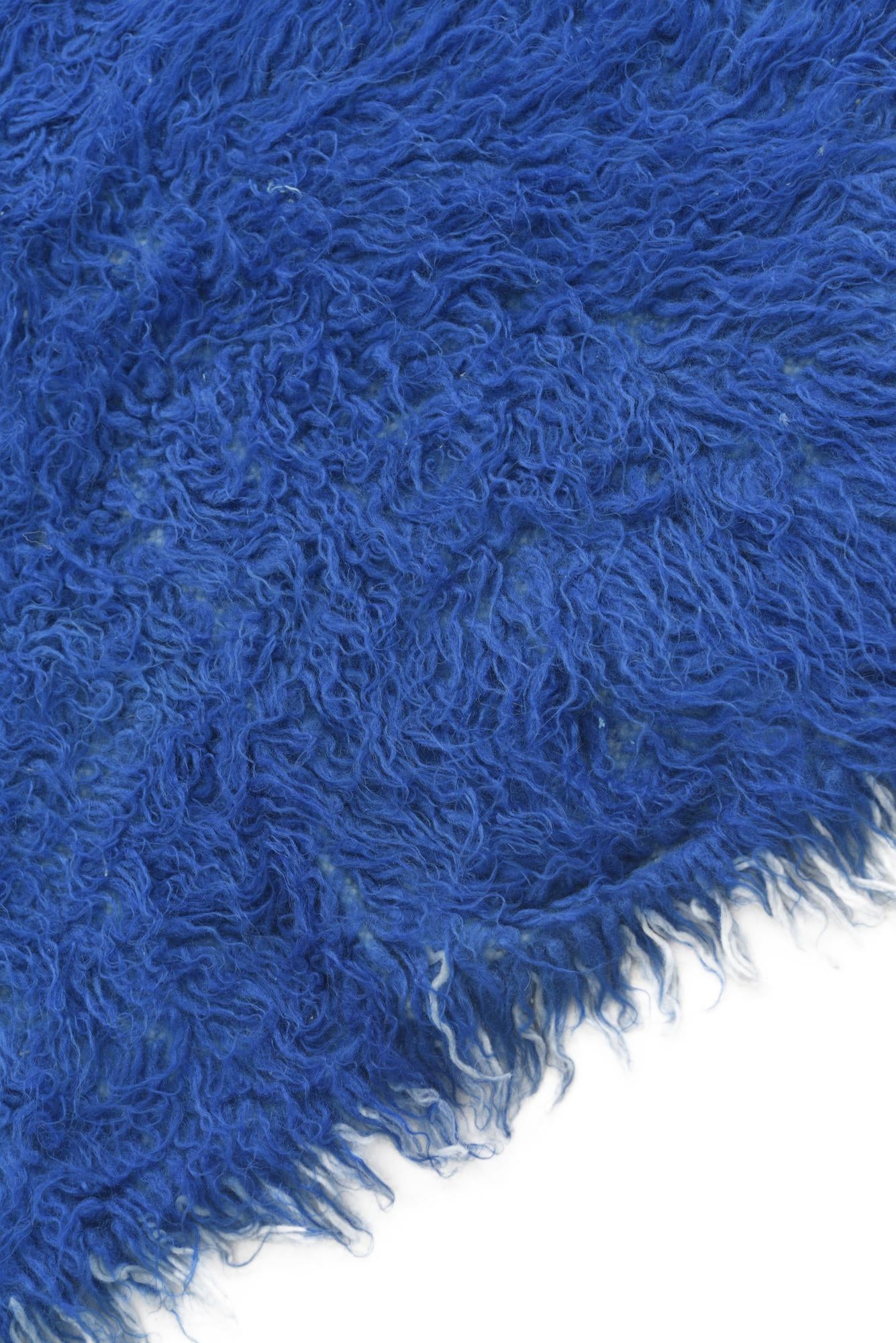 2' 3 x 4' 8 Hand Knotted Moroccan Wool Runner Rug