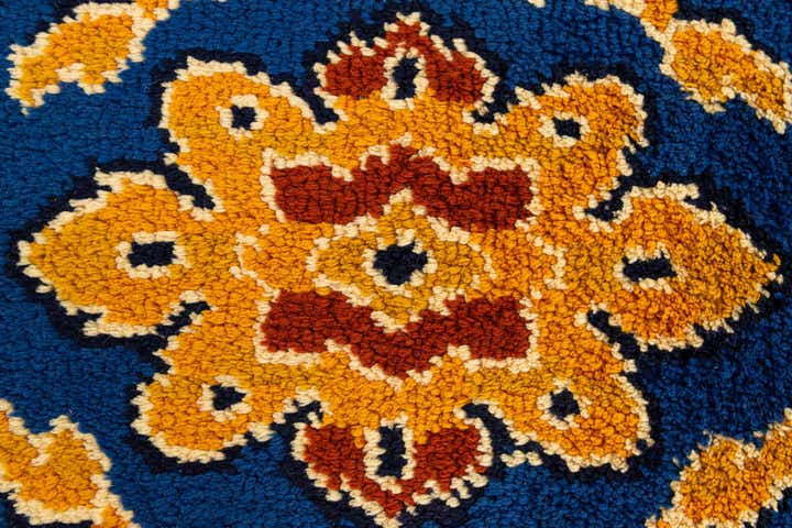 3' x 5' 10 Hand Knotted Moroccan Wool Runner Rug