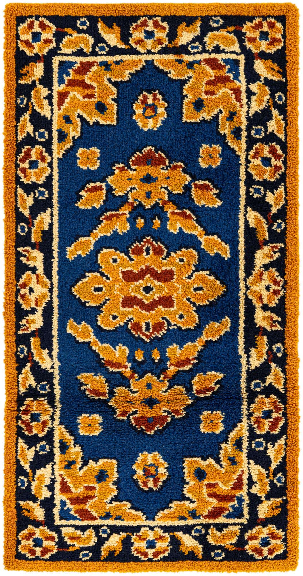 3' x 5' 10 Hand Knotted Moroccan Wool Runner Rug
