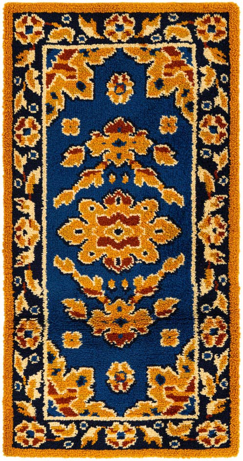 Detail image of 3' x 5' 10 Hand Knotted Moroccan Wool Runner Rug
