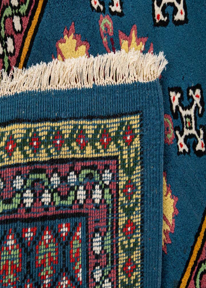2' 6 x 5' Hand Knotted Moroccan Wool Runner Rug