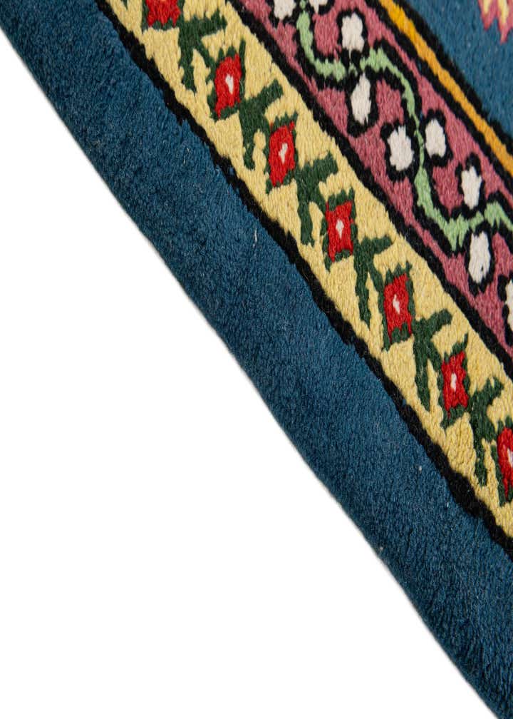 2' 6 x 5' Hand Knotted Moroccan Wool Runner Rug