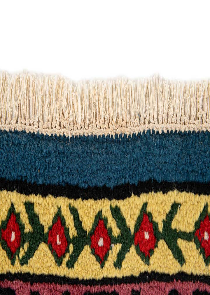 2' 6 x 5' Hand Knotted Moroccan Wool Runner Rug