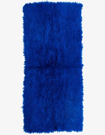 3' x 6' 6 Hand Knotted Moroccan Wool Runner Rug