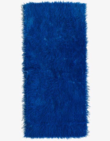 2' 3 x 4' 8 Hand Knotted Moroccan Wool Runner Rug