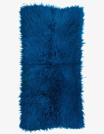 2' 3 x 4' 6 Hand Knotted Moroccan Wool Runner Rug