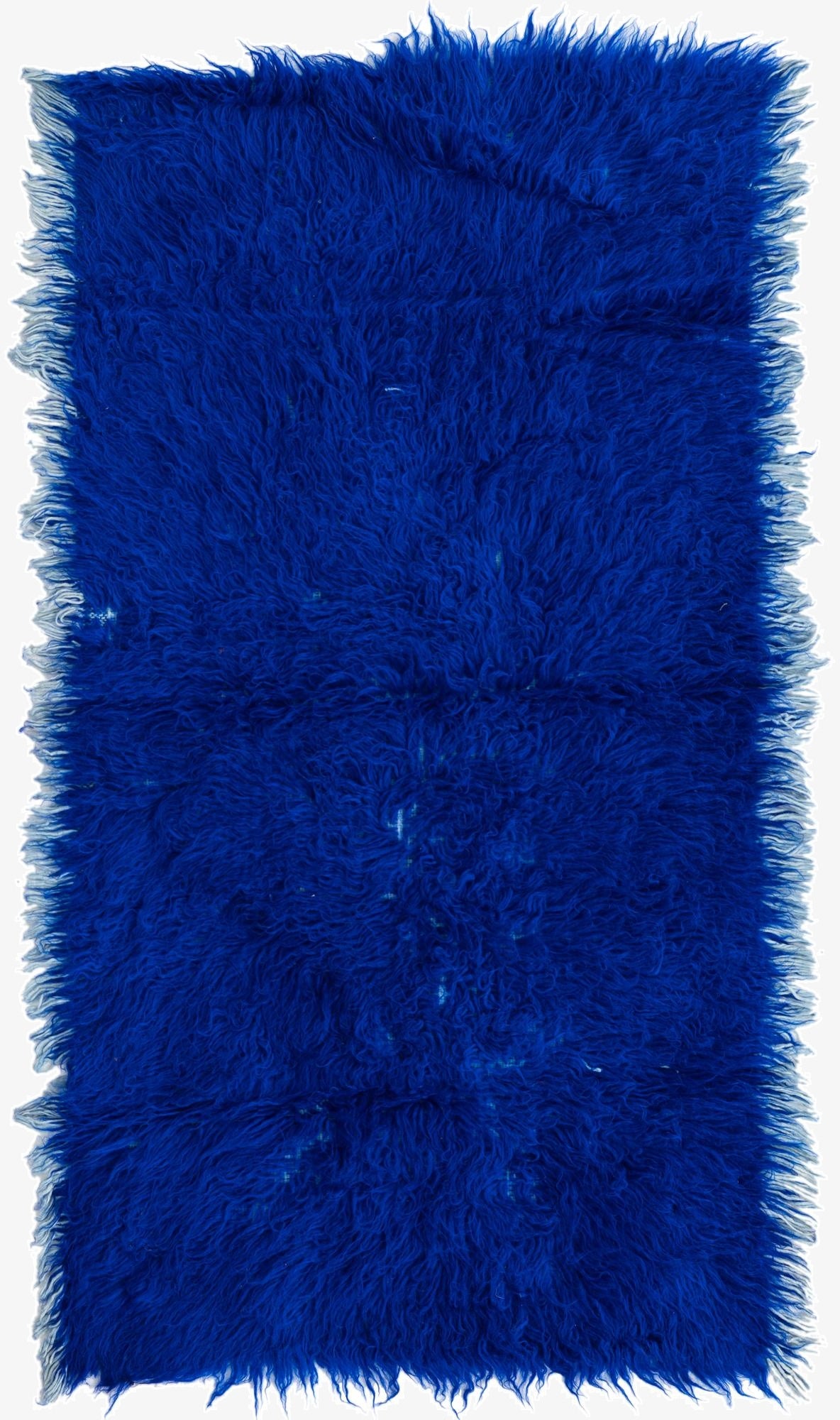 2' 8 x 4' 9  Hand Knotted Moroccan Wool Runner Rug