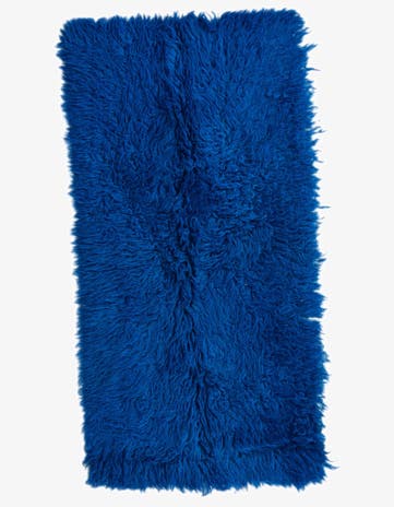 2' 3 x 4' 5 Hand Knotted Moroccan Wool Runner Rug