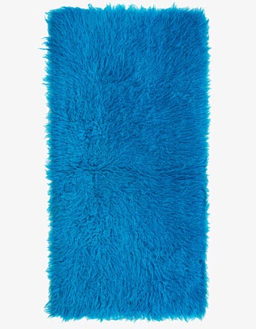 2' 3 x 4' 5 Hand Knotted Moroccan Wool Runner Rug