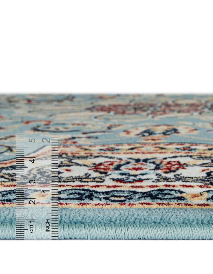 Detail image of 3' x 13' Nain Design Runner Rug