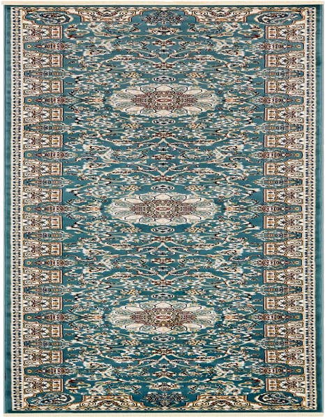 Detail image of 3' x 13' Nain Design Runner Rug