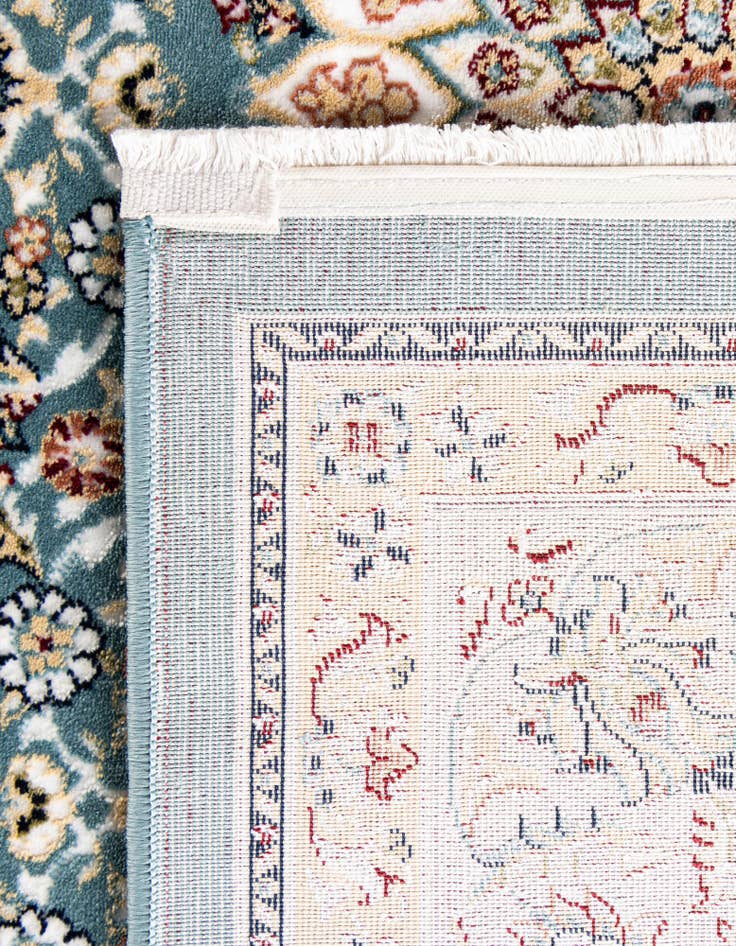 Detail image of 3' x 13' Nain Design Runner Rug